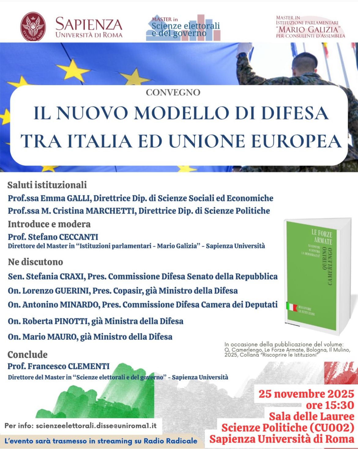 Il nuovo modello di difesa tra Italia ed Unione Europea